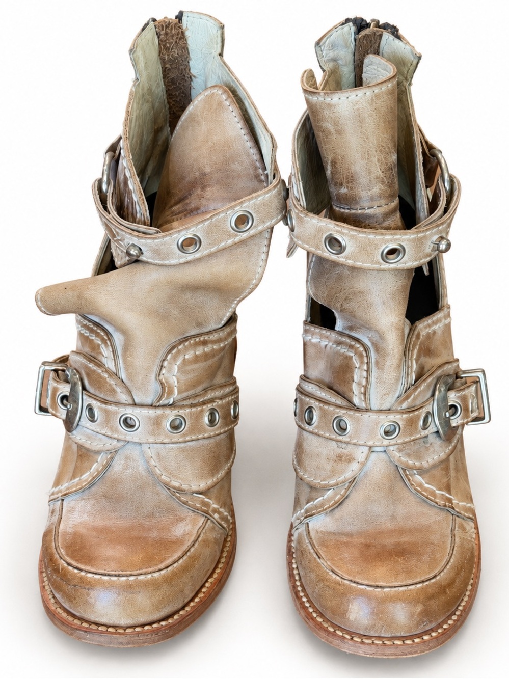 FREEBIRD by Steven “Sonoma” ankle booties in the beautiful Stone Multi colorway,